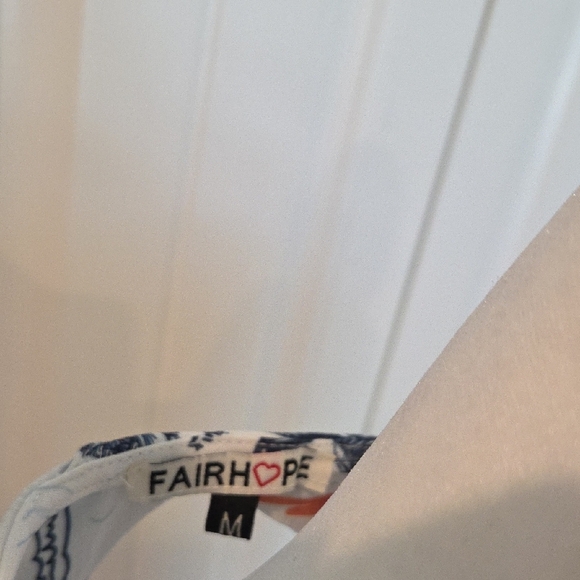 Fairhope Tropical Paradise Sleeveless Midi Dress With Pockets Women's Size M - Picture 3 of 14